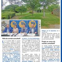 Mise en page bulletin municipal de Glomel